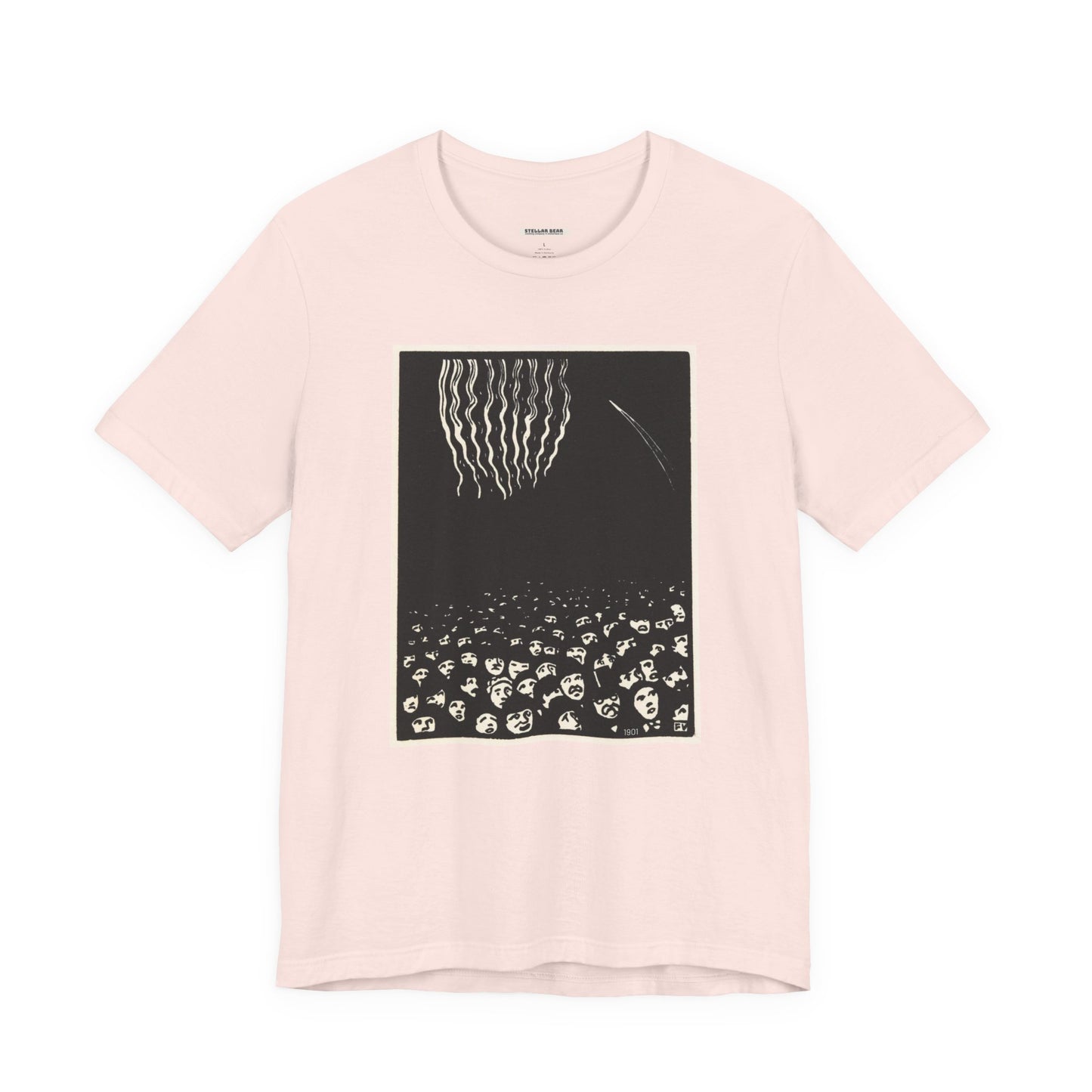 Fireworks at the World's Fair 1901 Vintage Graphic T-Shirt