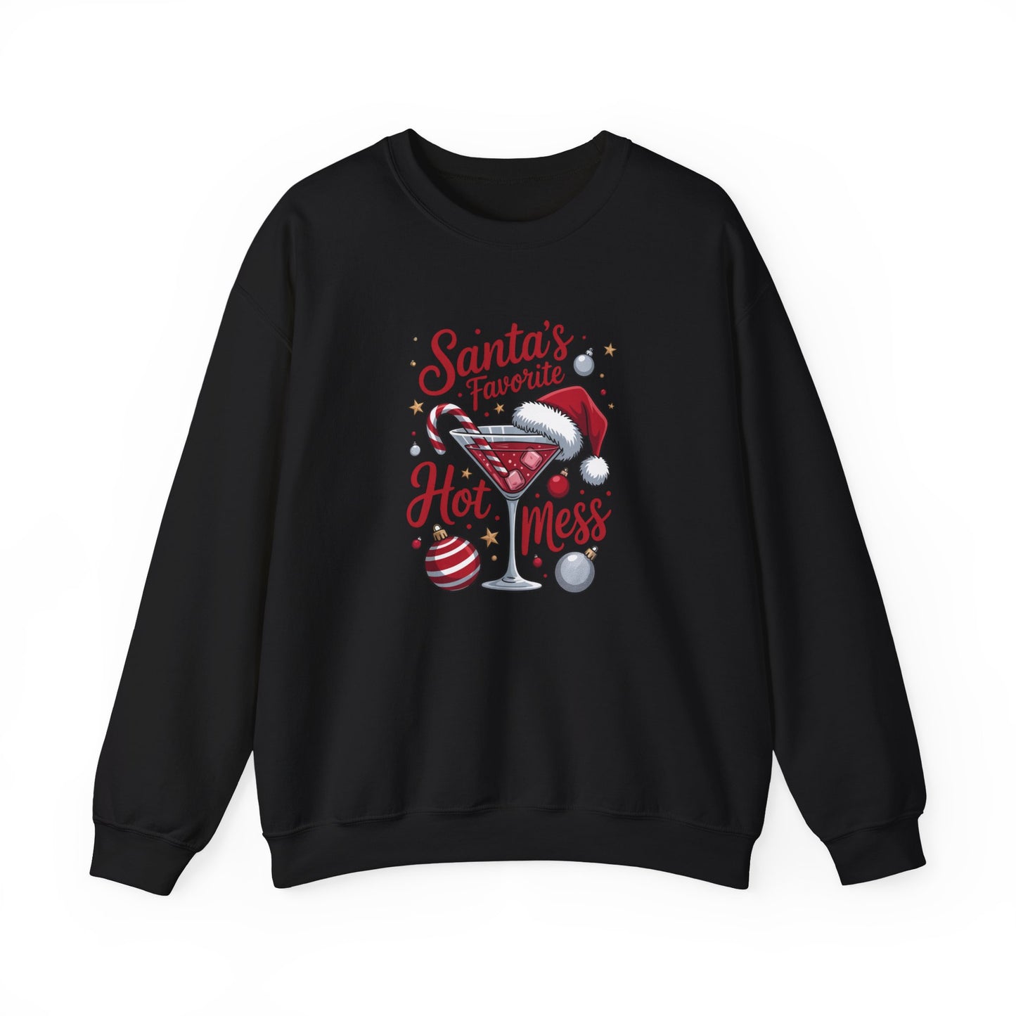Santa's Favorite Hot Mess Graphic Sweatshirt