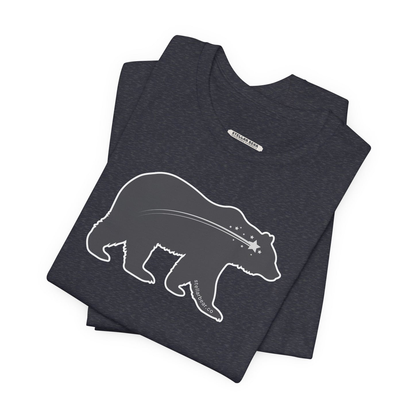 Stellar Bear Brand Logo Graphic T-Shirt