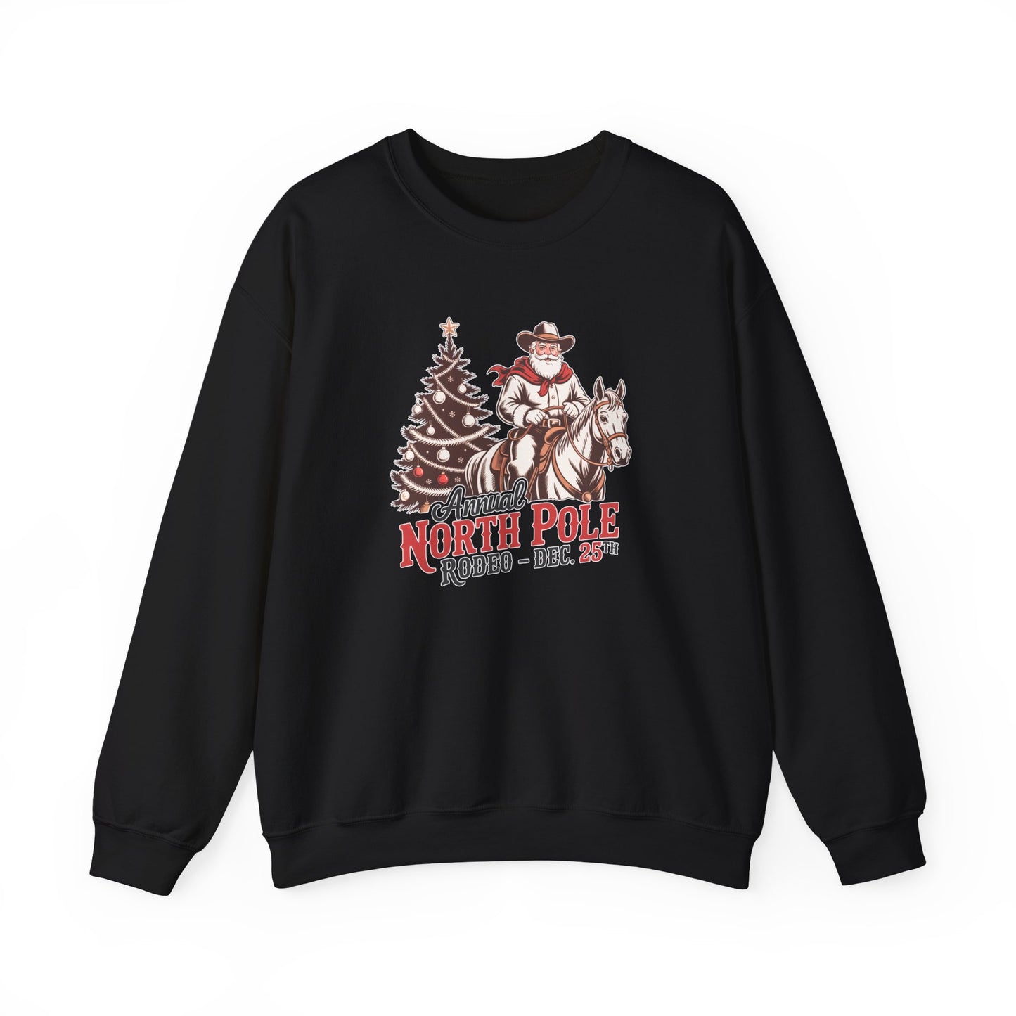 Annual North Pole Rodeo Graphic Sweatshirt
