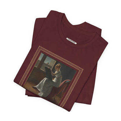 Woman Artist by Painter Marie Denise Villers 1801 Vintage Graphic T-Shirt