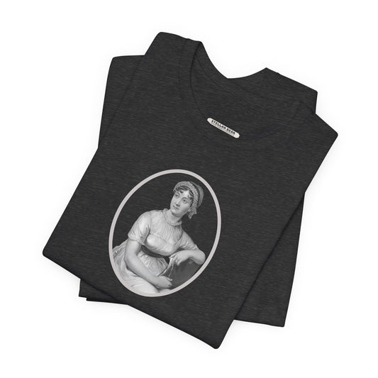 Jane Austen Portrait Vintage Graphic T-Shirt
