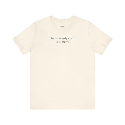 Team Candy Corn Minimalist Style T-Shirt