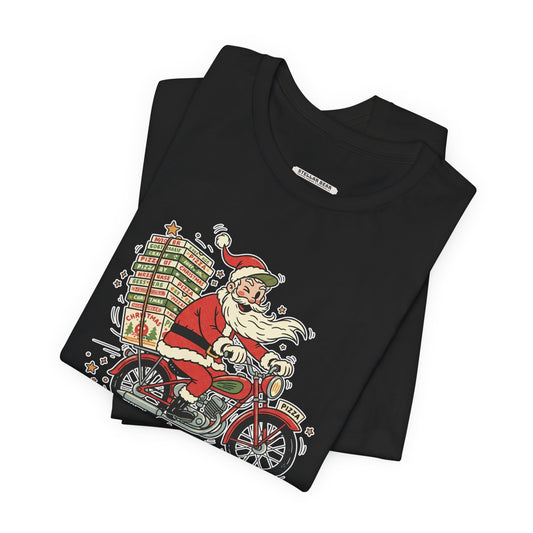 Santa Prefers Pizza Graphic T-Shirt