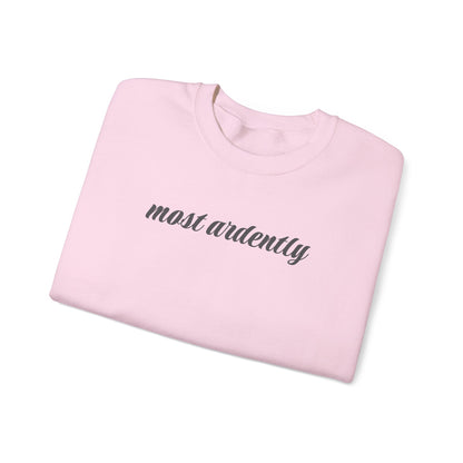 Most Ardently Minimalist Style Sweatshirt (Jane Austen)