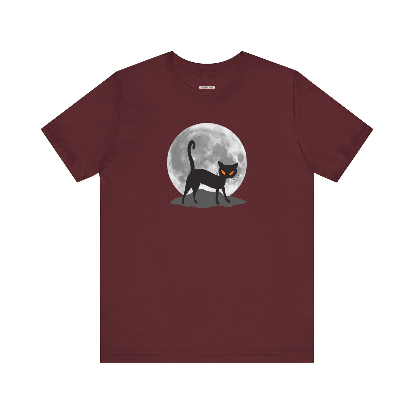 Cat Moon Graphic T-Shirt