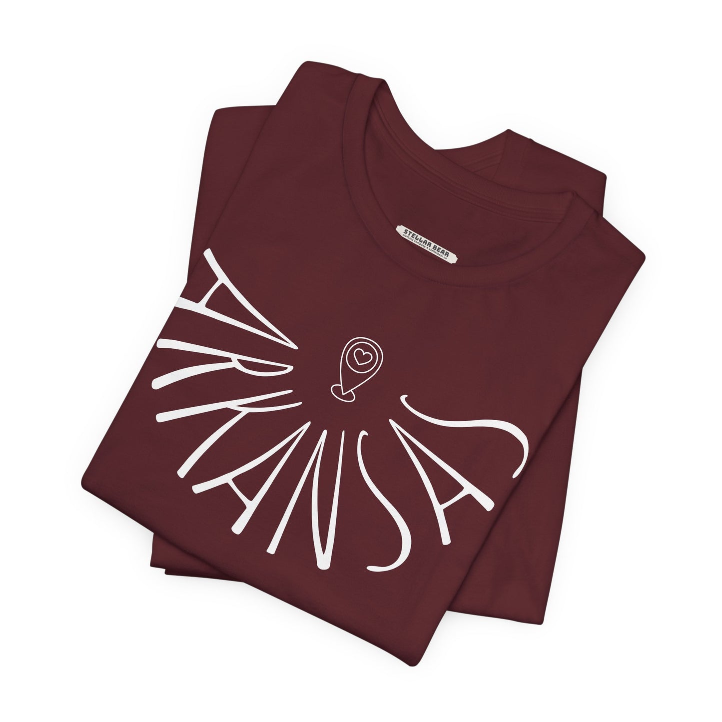 Arkansas Liquid Letters Graphic T-Shirt