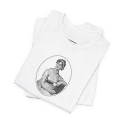 Jane Austen Portrait Vintage Graphic T-Shirt