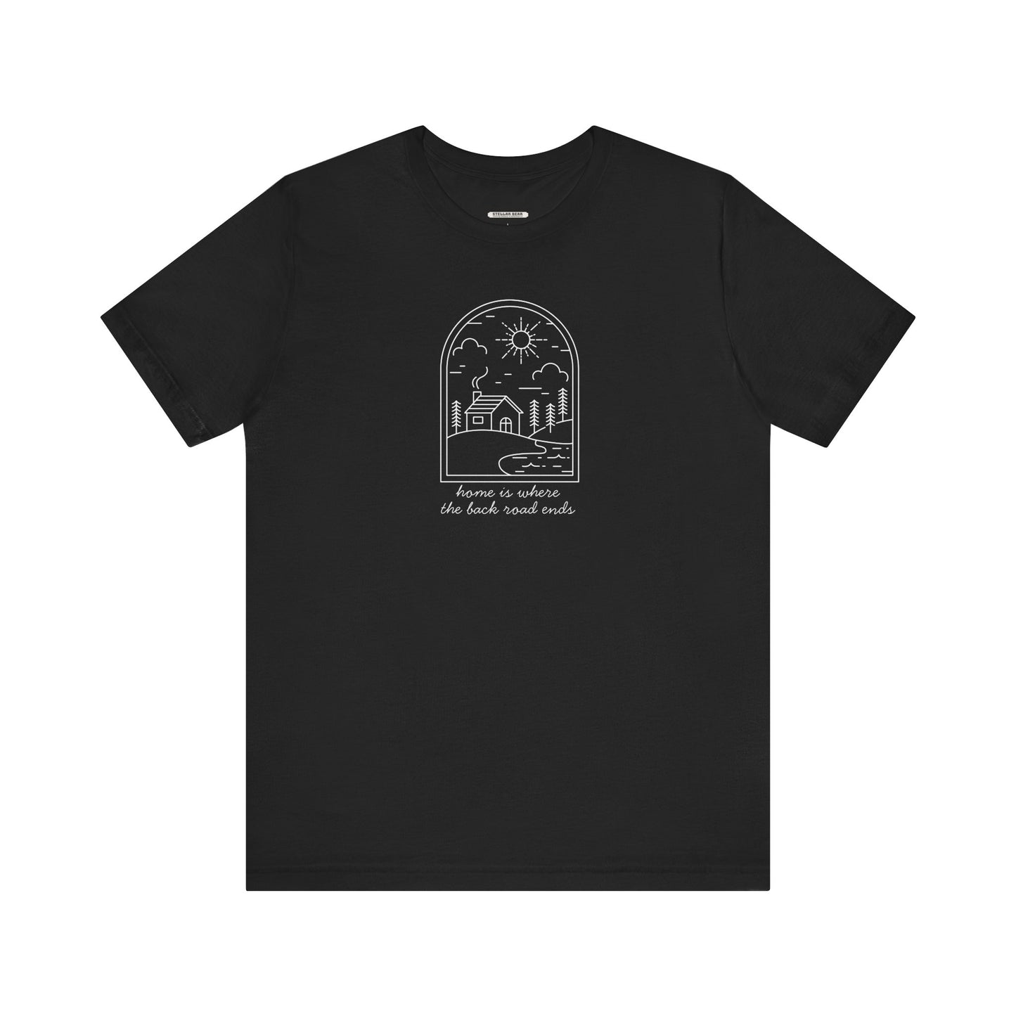 Home is Where the Back Road Ends Graphic T-Shirt