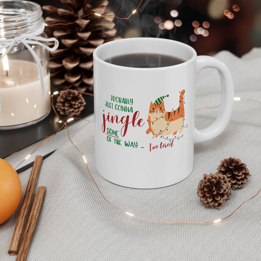 Jingle Some of the Way Graphic Mug