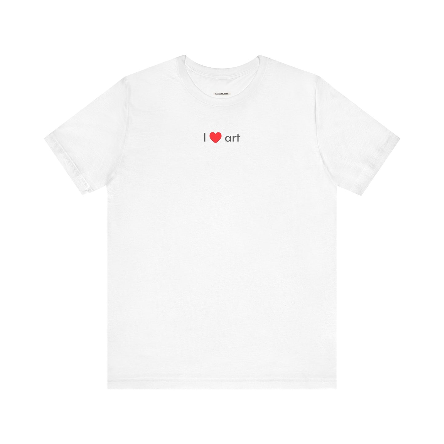I Love Art Minimalist Style T-Shirt