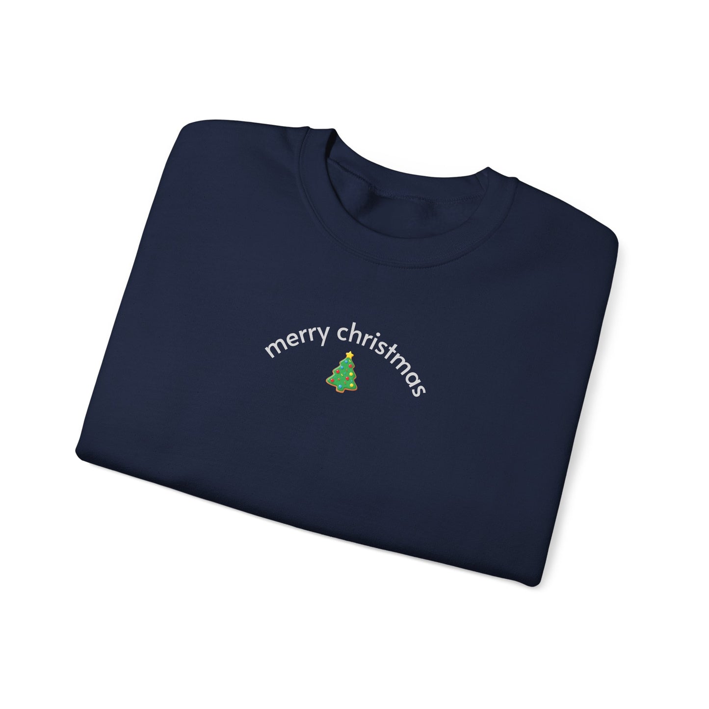 Merry Christmas Minimalist Style Sweatshirt