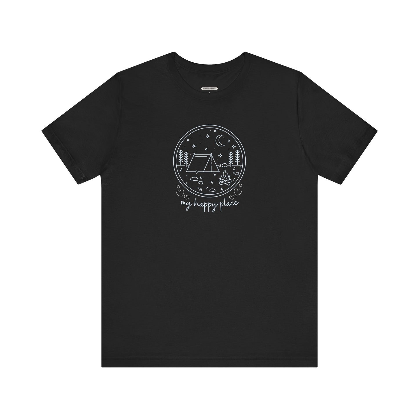 My Happy Place (Camping) Graphic T-Shirt