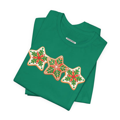 Christmas Star Cookies Graphic T-Shirt