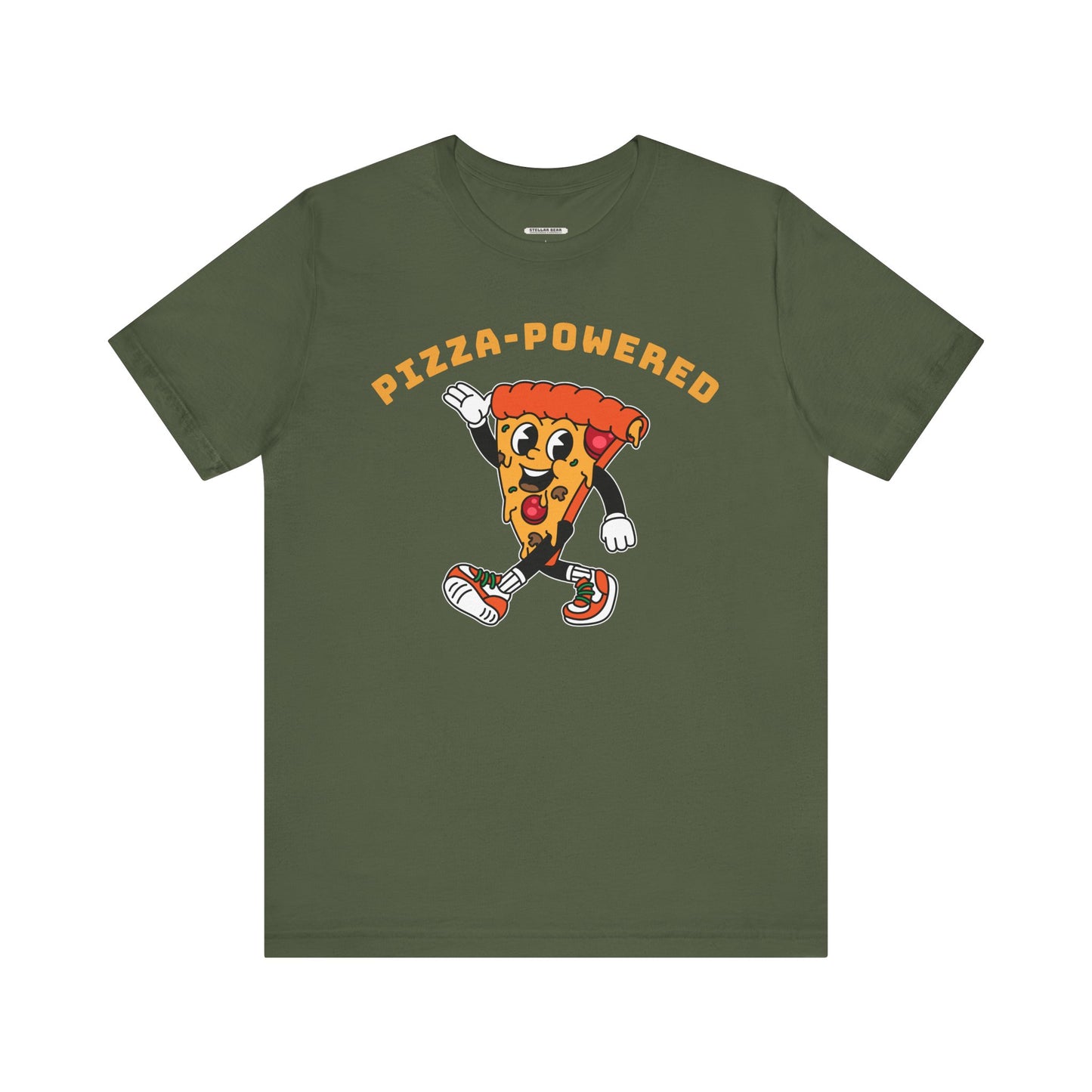 Pizza-Powered Graphic T-Shirt