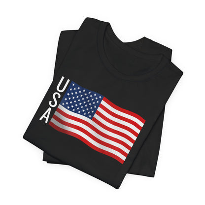 USA Flag Graphic T-Shirt