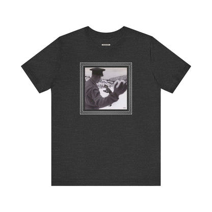 Snowball Fight, Marines, 1940 Vintage Graphic T-Shirt