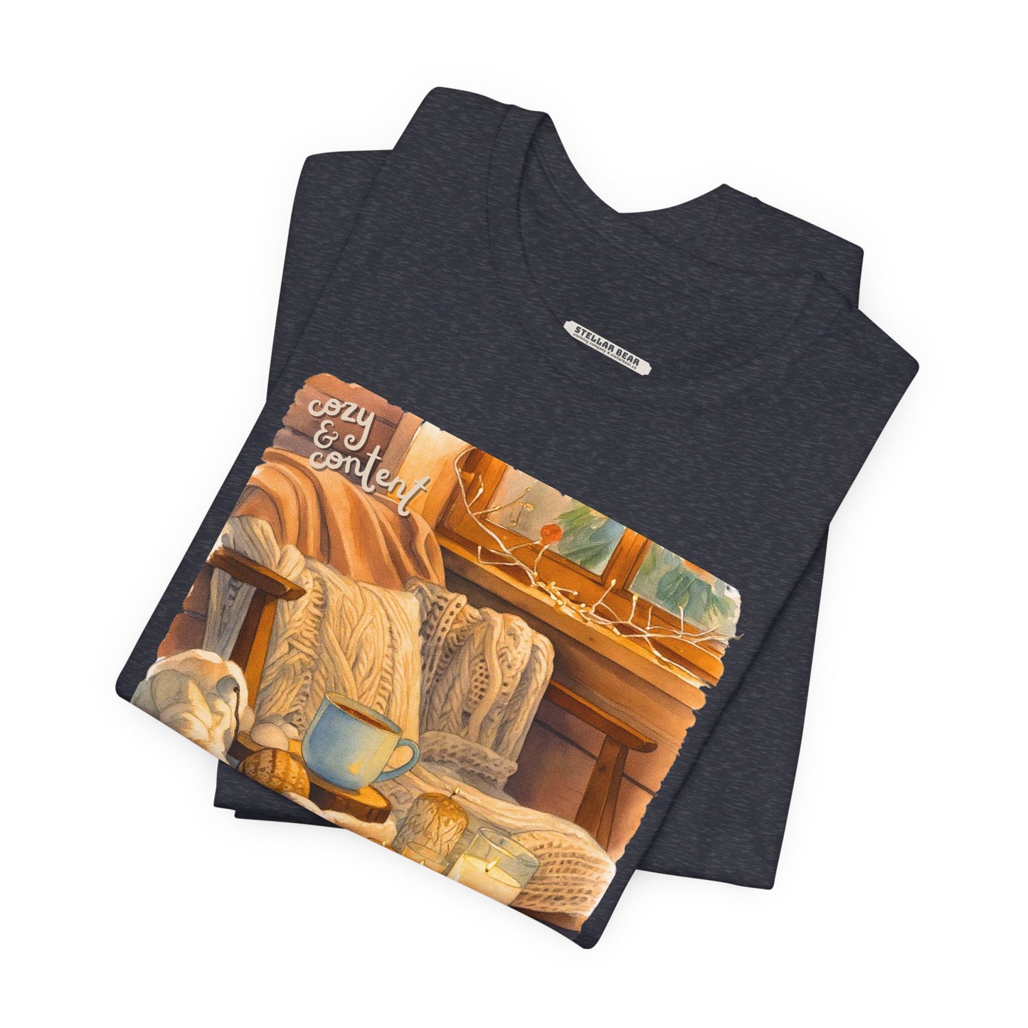 Cozy & Content Graphic T-Shirt