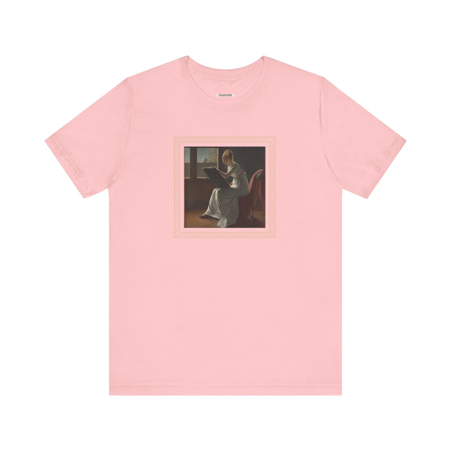 Woman Artist by Painter Marie Denise Villers 1801 Vintage Graphic T-Shirt