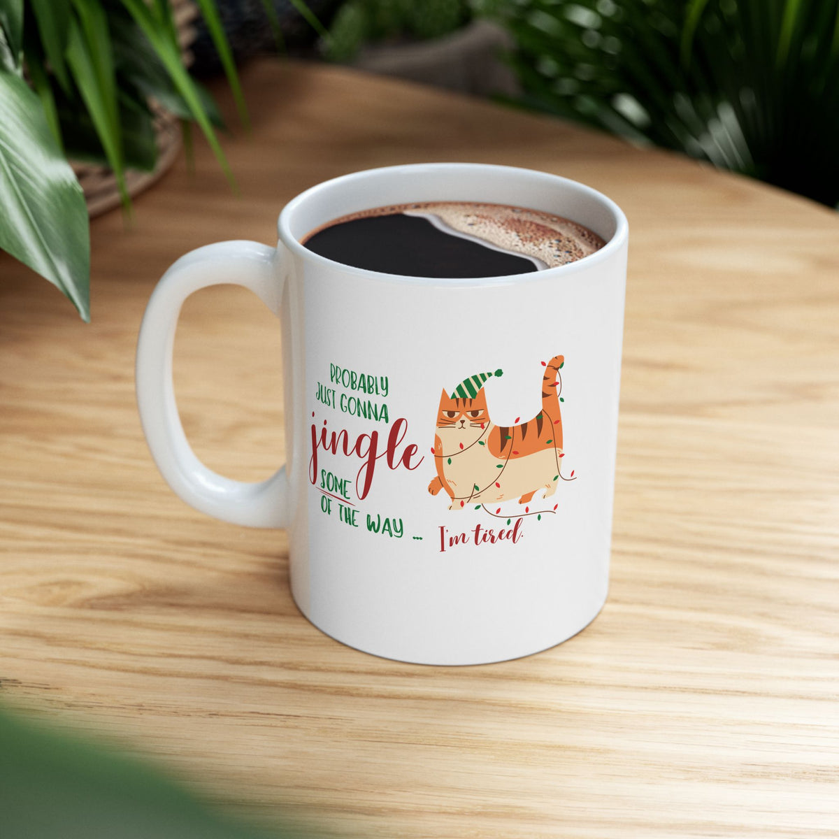 Jingle Some of the Way Graphic Mug