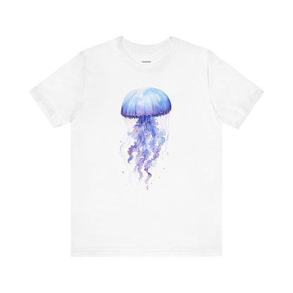 Jellyfish Lavender Blue Graphic T-Shirt