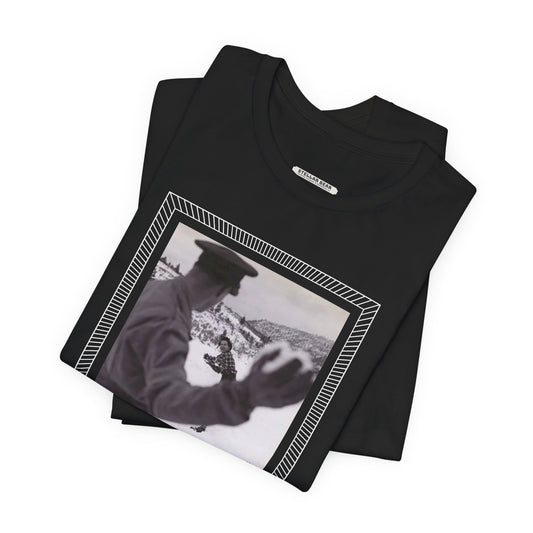 Snowball Fight, Marines, 1940 Vintage Graphic T-Shirt