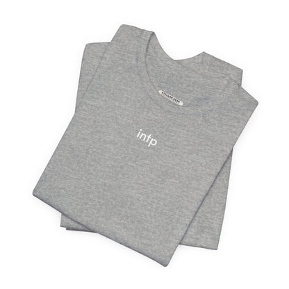 Personality INTP Minimalist Style T-Shirt