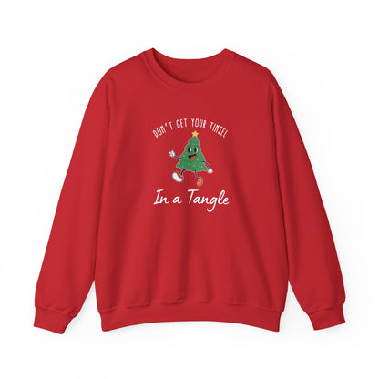 Don't Get Your Tinsel In a Tangle Graphic Sweatshirt