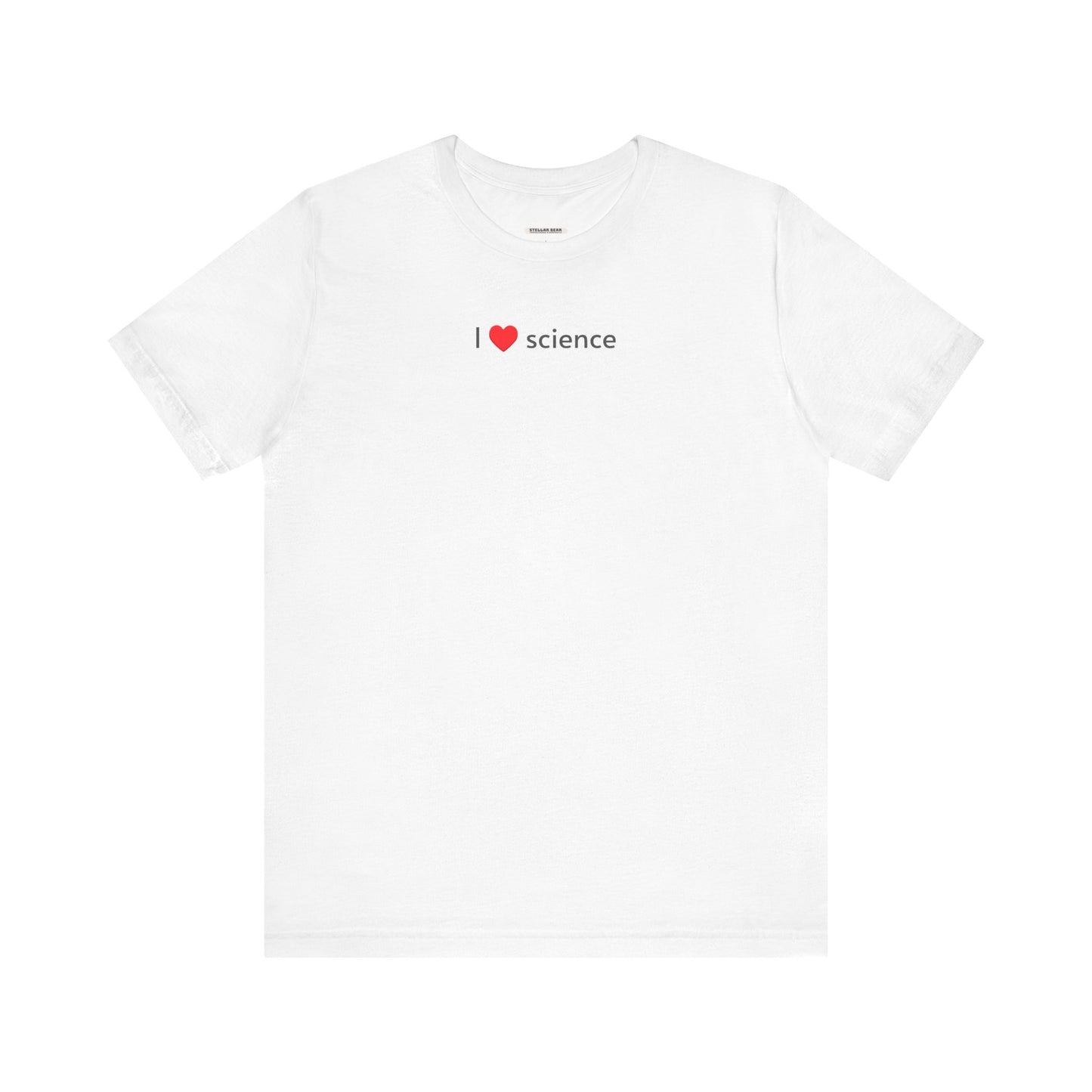 I Love Science Minimalist Style T-Shirt