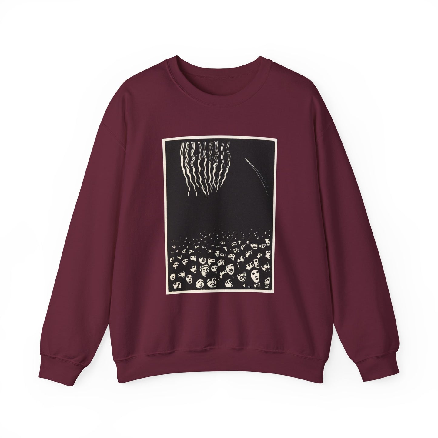 Fireworks at the World's Fair 1901 Vintage Graphic Sweatshirt