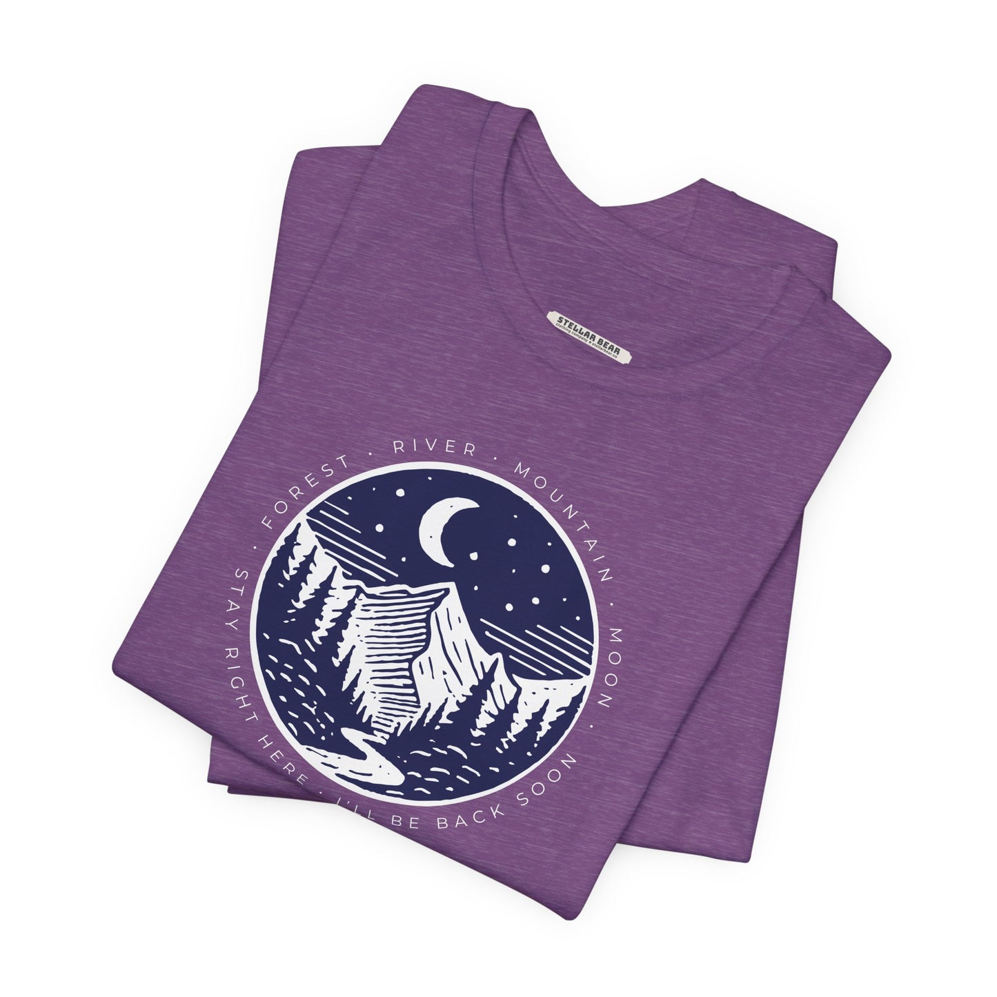 Forest River Mountain Moon Graphic T-Shirt