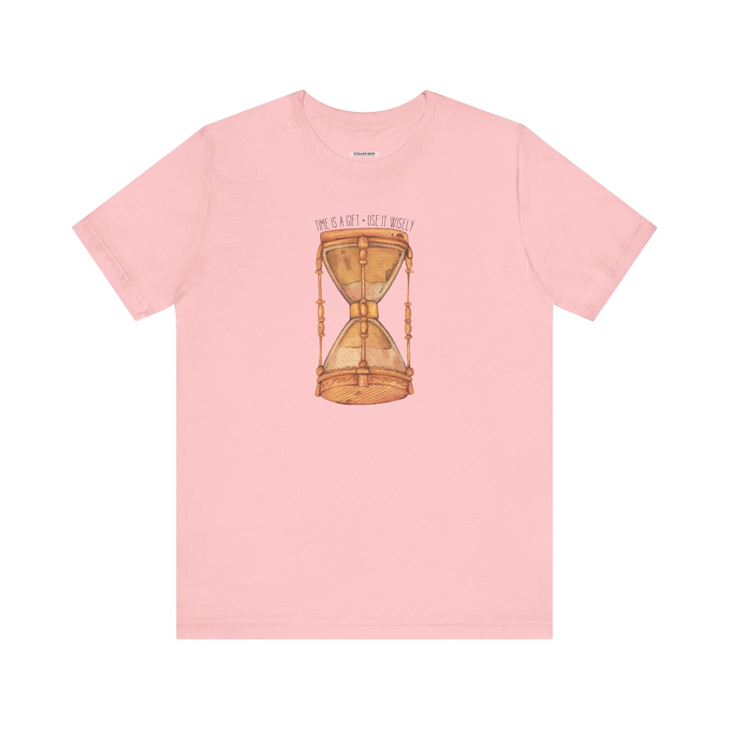 Time is  Gift, Use It Wisely Hourglass Vintage Objects Graphic T-Shirt