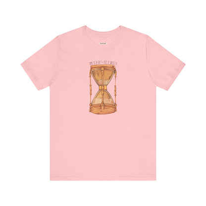 Time is  Gift, Use It Wisely Hourglass Vintage Objects Graphic T-Shirt