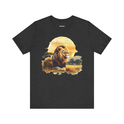 Lion Looking Graphic T-Shirt