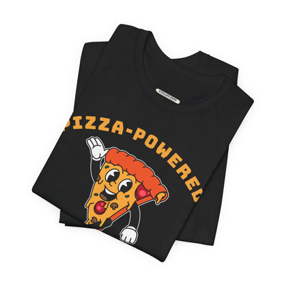 Pizza-Powered Graphic T-Shirt