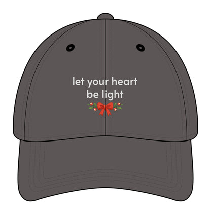 Let Your Heart Be Light Minimalist Style Cap