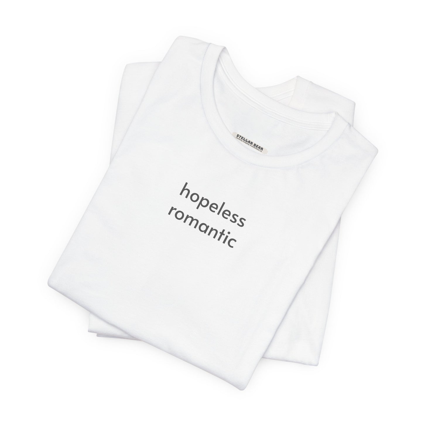 Hopeless Romantic Minimalist Style T-Shirt