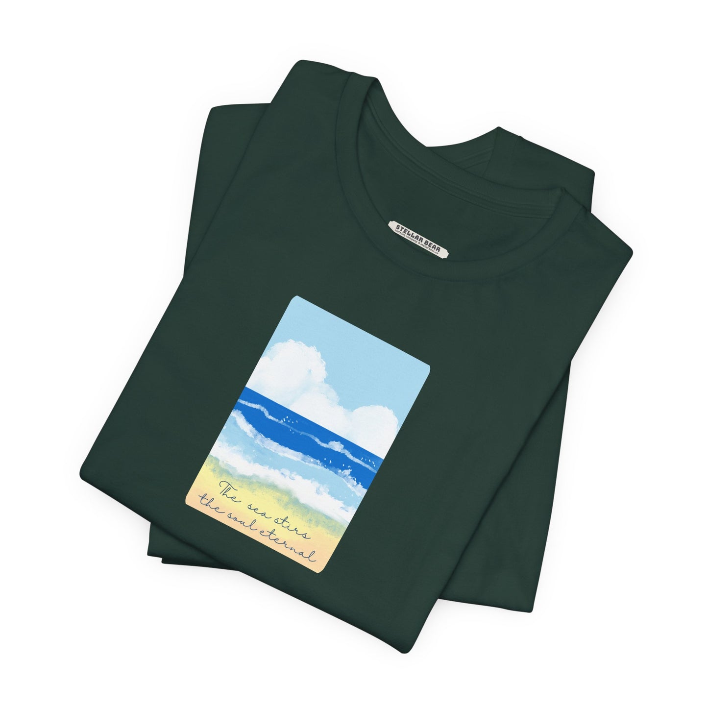 The Sea Stirs the Soul Eternal Graphic T-Shirt