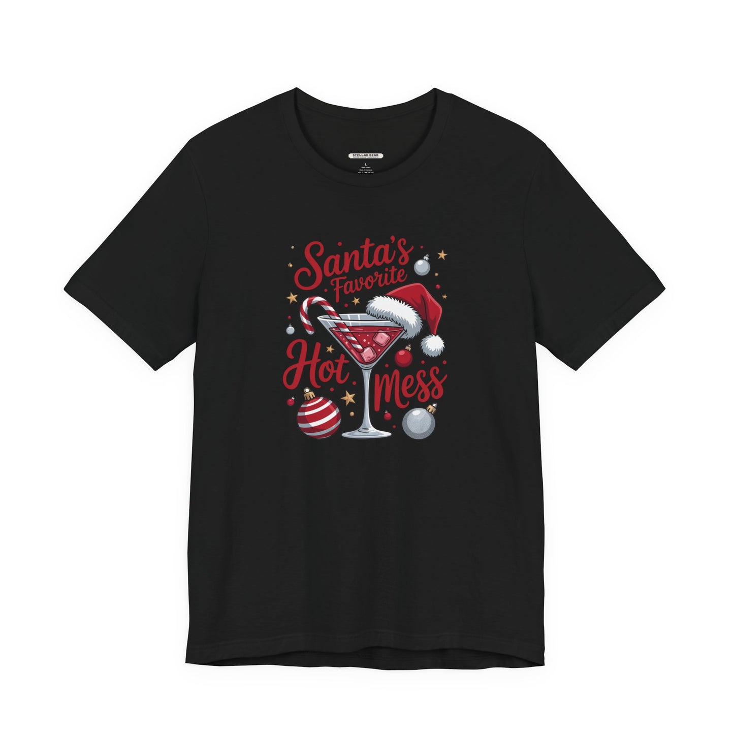 Santa's Hot Mess Graphic T-Shirt