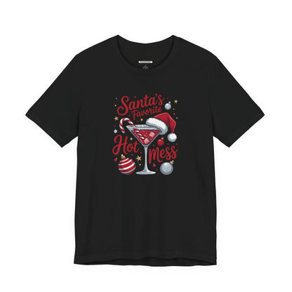Santa's Hot Mess Graphic T-Shirt