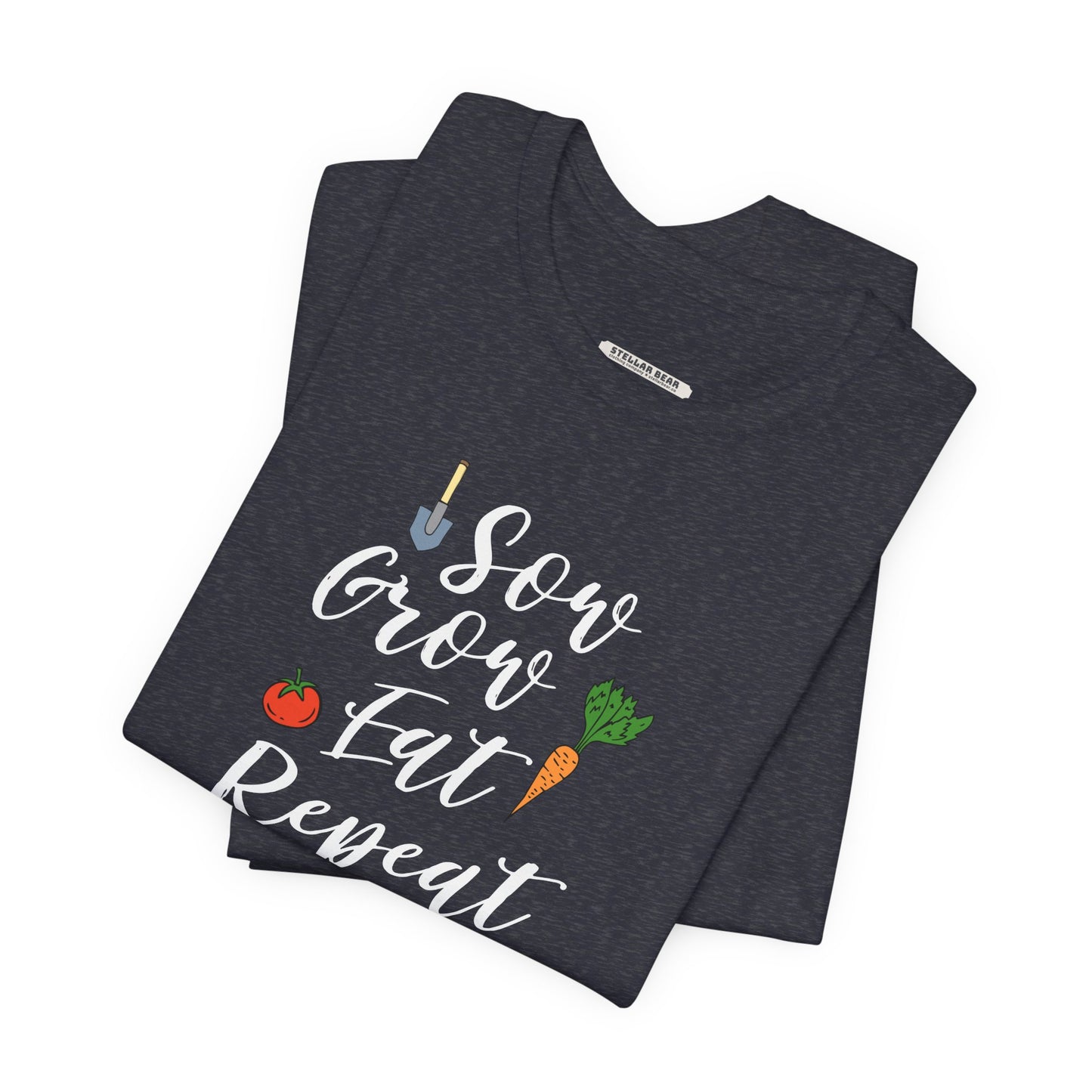 Sow Grow Eat Repeat Graphic T-Shirt