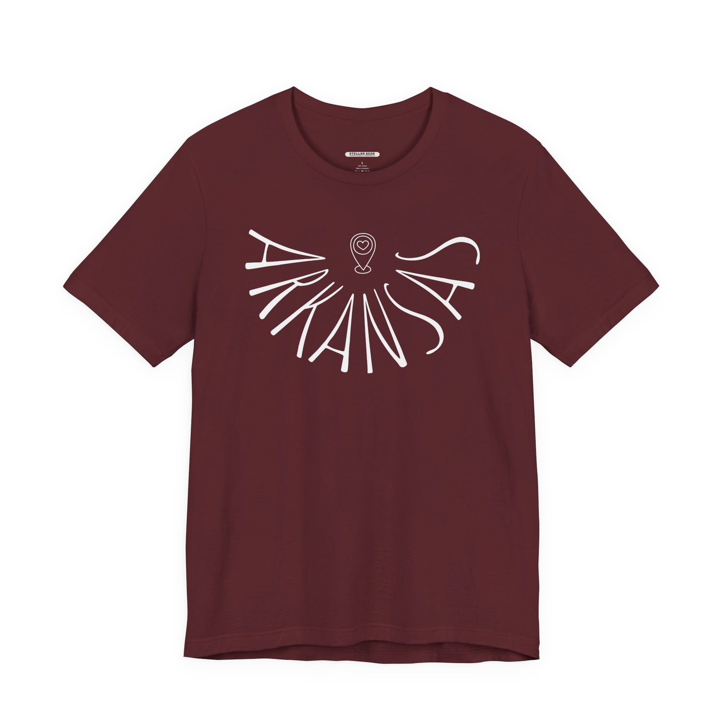 Arkansas Liquid Letters Graphic T-Shirt