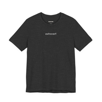 Extrovert Minimalist Style T-Shirt