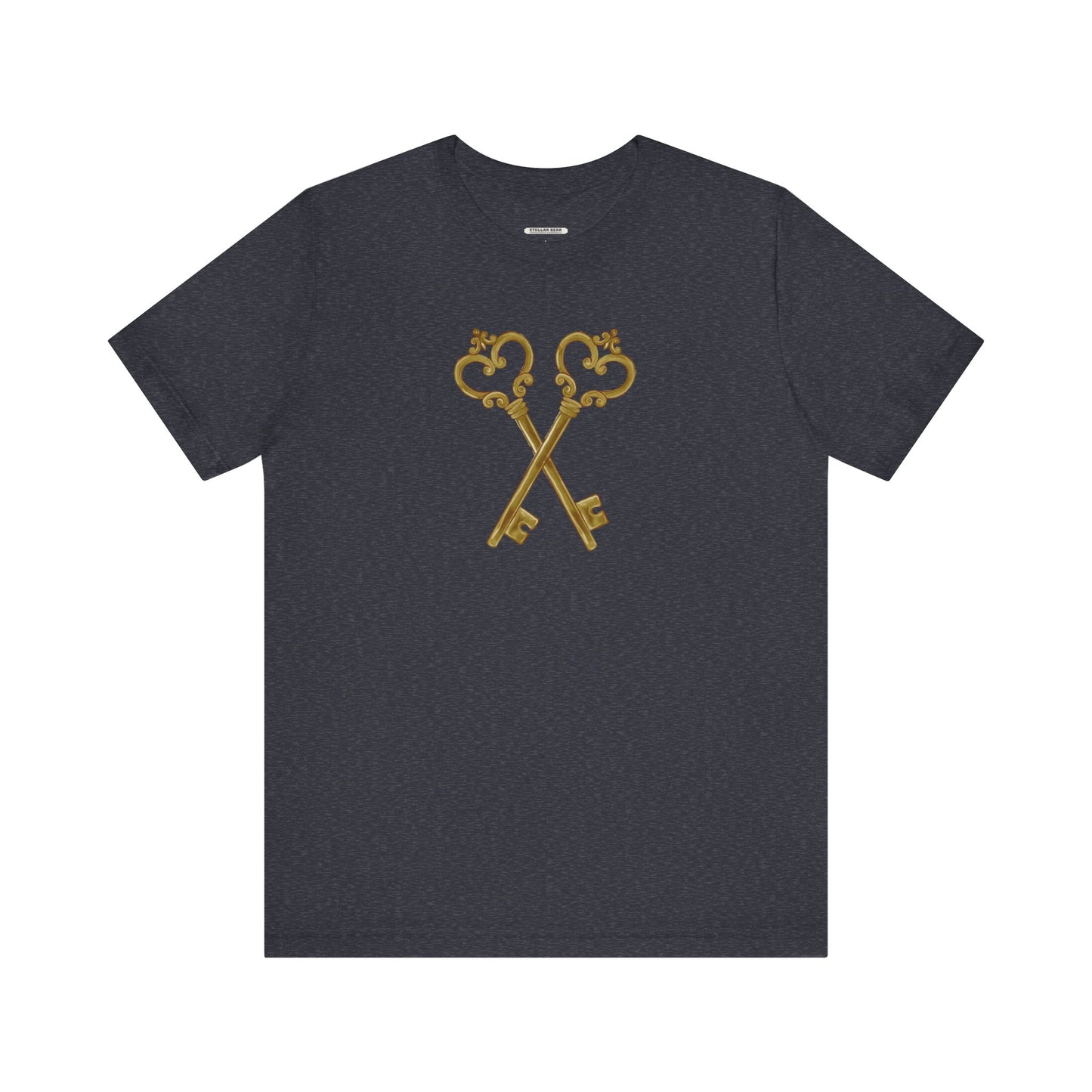 Old Keys Crossed Vintage Objects Graphic T-Shirt