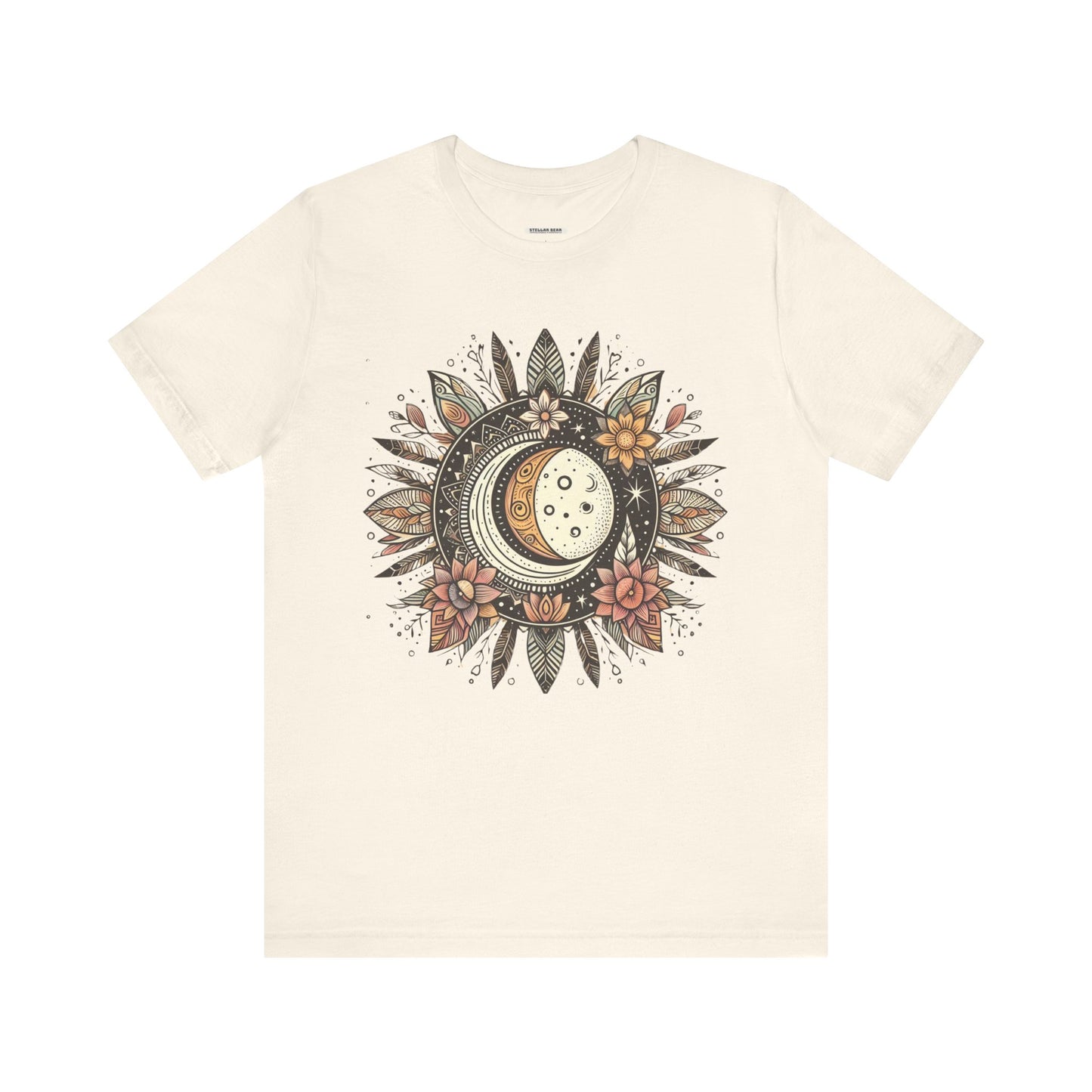 Sun and Moon Floral Graphic T-Shirt