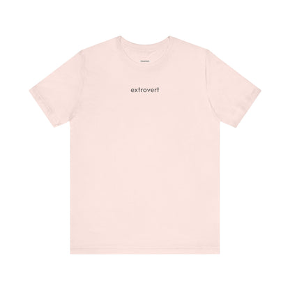 Extrovert Minimalist Style T-Shirt