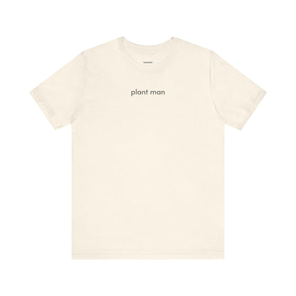 Plant Man Minimalist Style T-Shirt