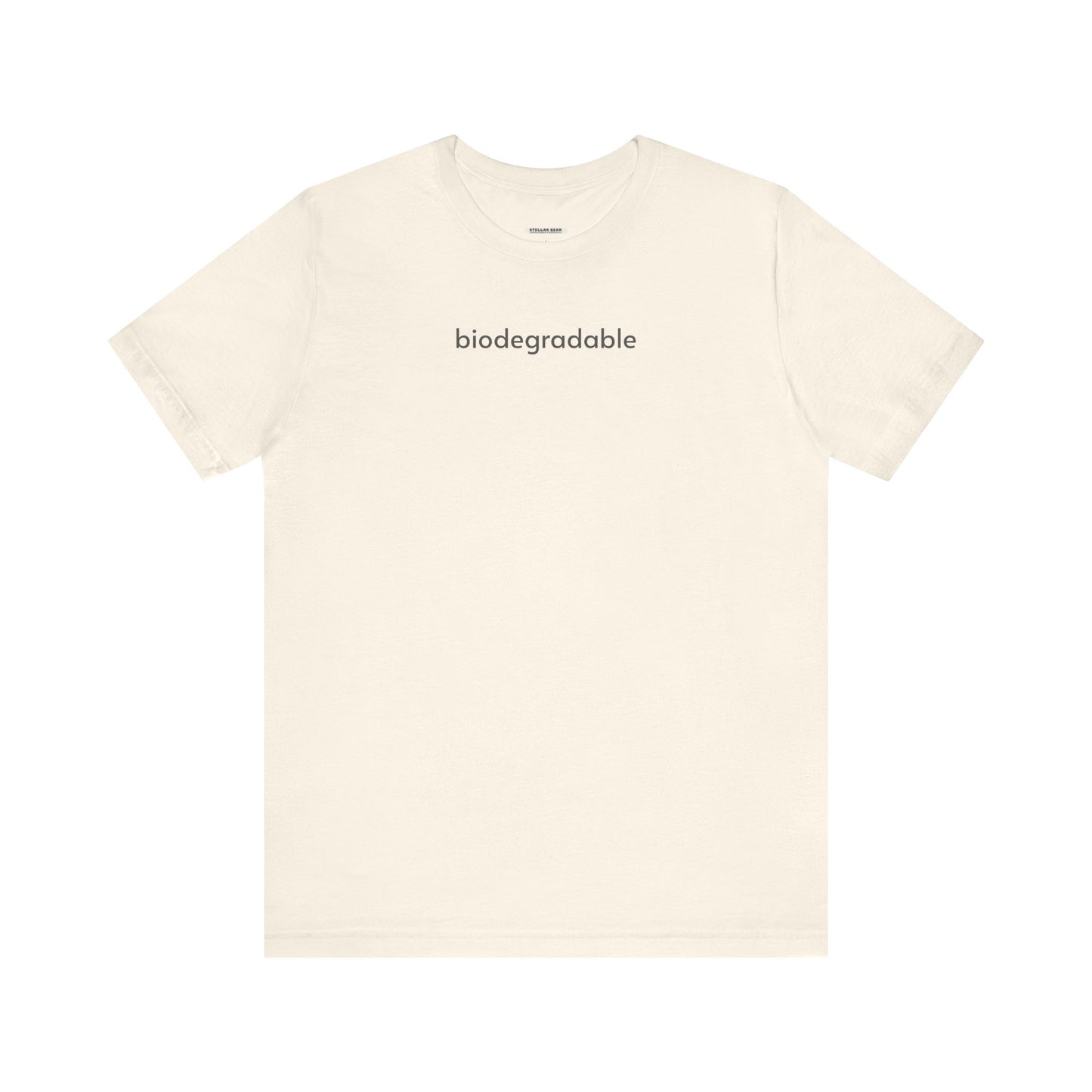 Biodegradable Minimalist Style T-Shirt