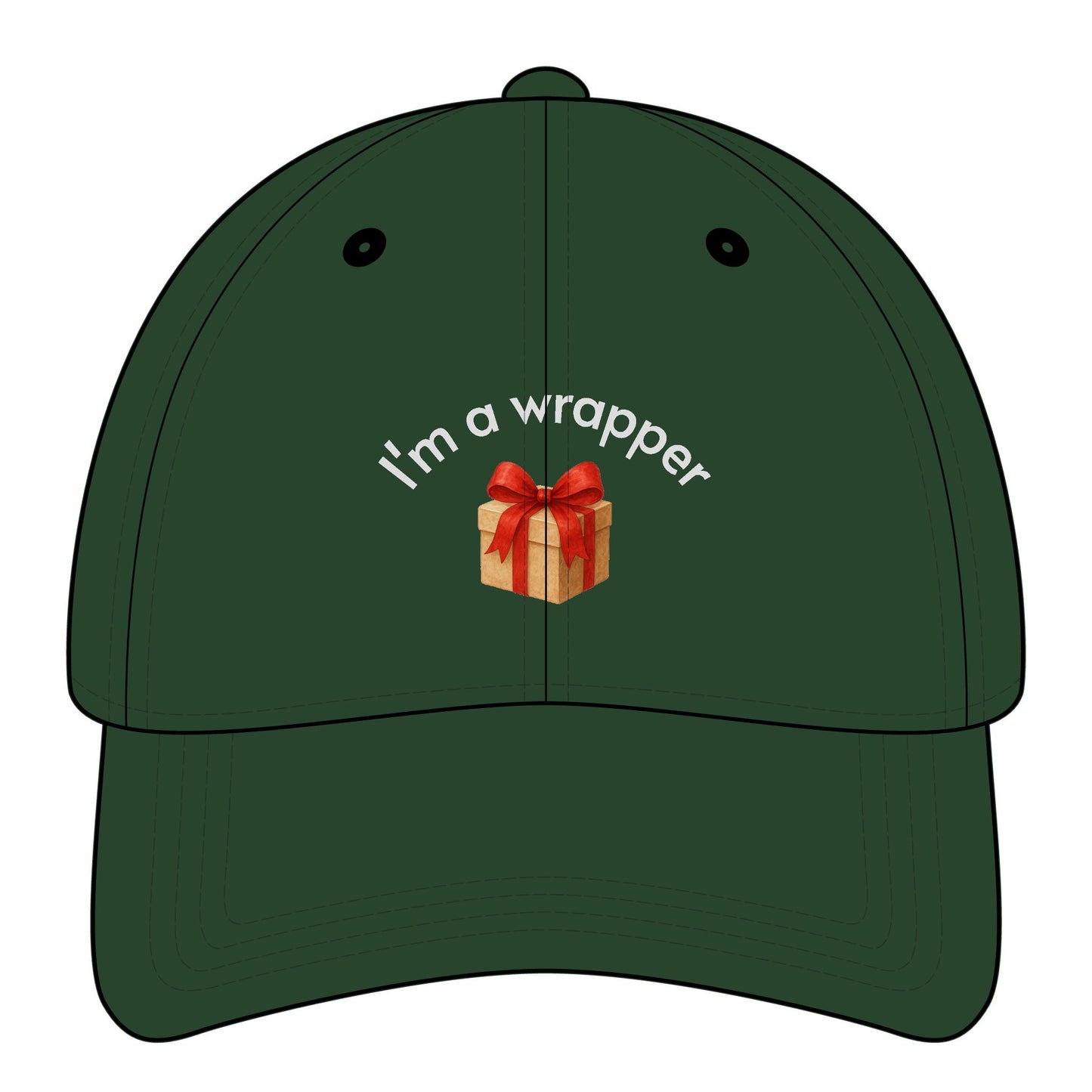 I'm a Wrapper Minimalist Style Cap