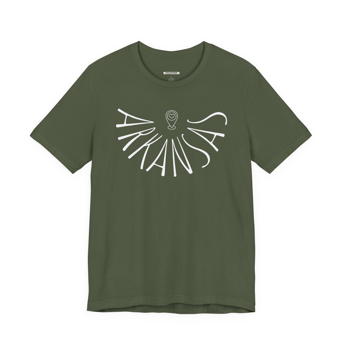 Arkansas Liquid Letters Graphic T-Shirt
